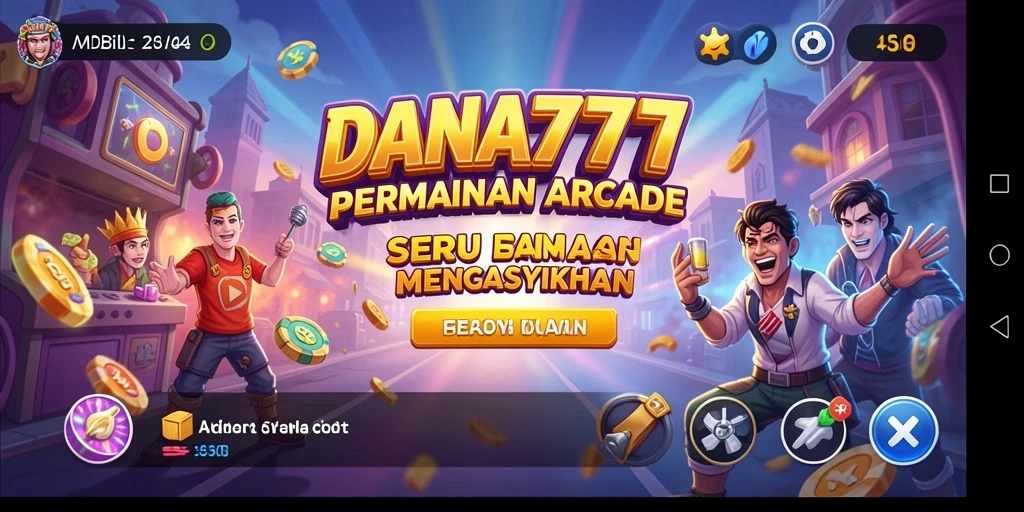 Tampilan menarik dari gameplay seru DANA777 yang penuh tantangan.