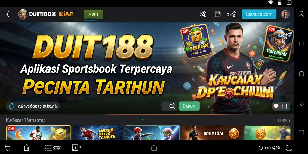 Tampilan menarik dalam gameplay Sportsbook DUIT188.