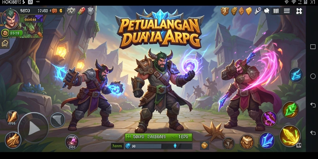Gameplay menarik HOKI8815 dalam suasana ARPG yang mendebarkan.