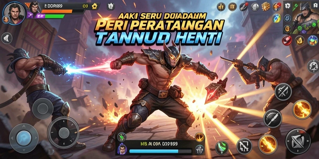Gambar tampilan permainan IDR89 yang penuh aksi dan seru.