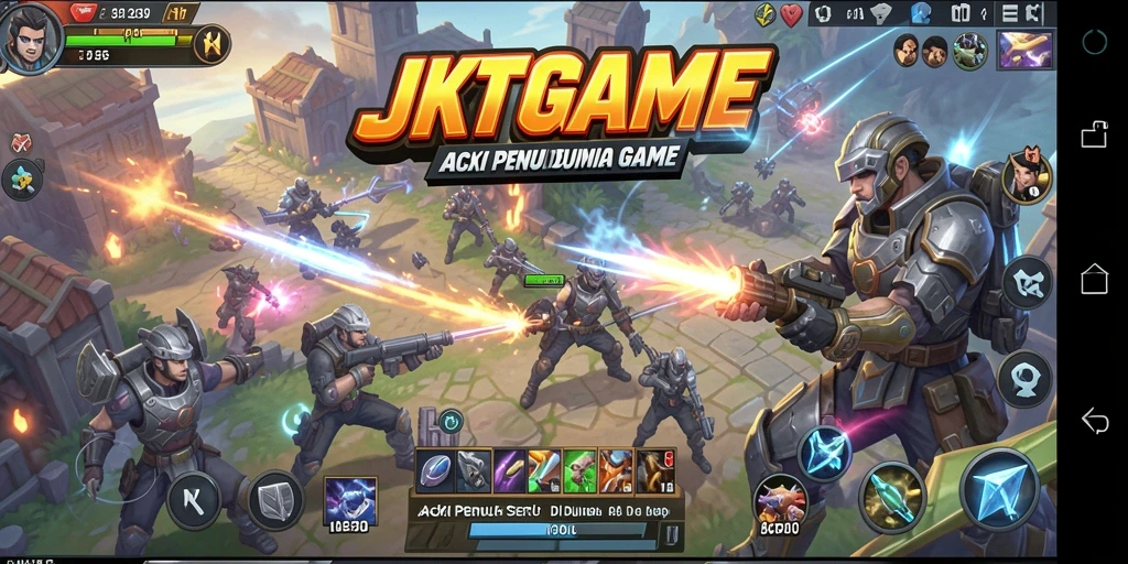 Tampilan gameplay seru dari JKTGAME yang penuh aksi.