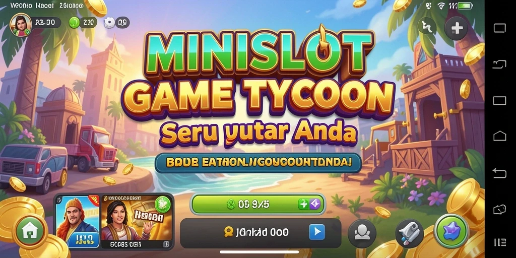 Tampilan menarik gameplay Tycoon di MINISLOT.