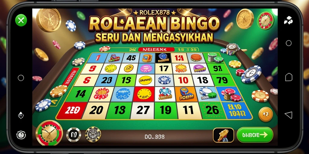 Tangkapan layar gameplay Bingo menarik dari ROLEX878.