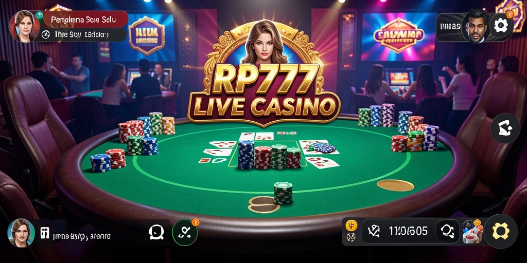 Gameplay RP777 yang seru dan interaktif dalam Live Casino.