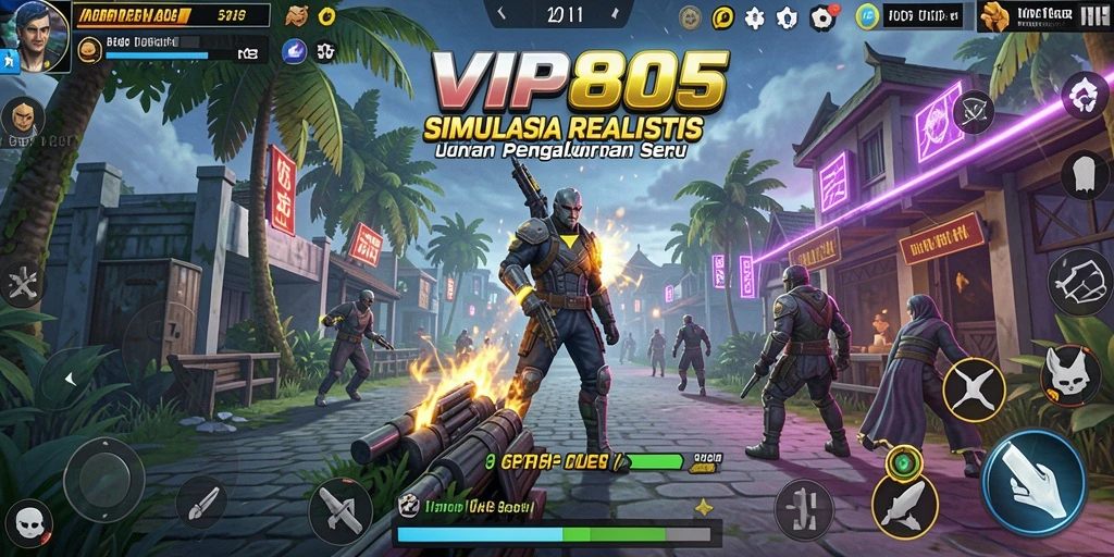 Screenshot menampilkan gameplay menarik dari VIP805 dengan simulasi mendetail.